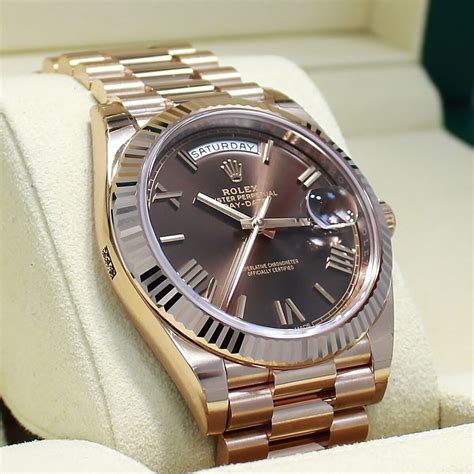 rolex presidential rose gold replica|rose gold presidential rolex price.